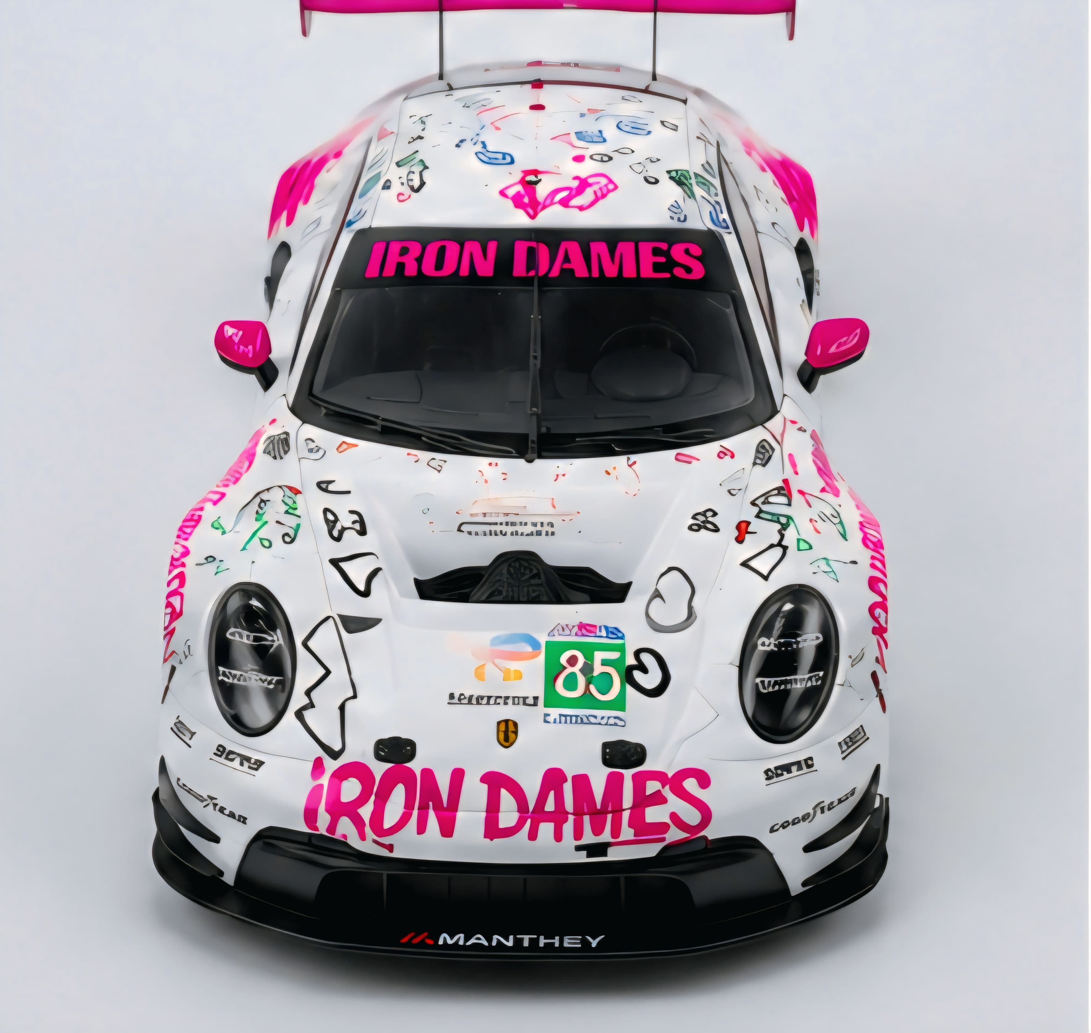 Porsche 911 GT3 R Lady Almost Gone Alloy Car thumbnail 7