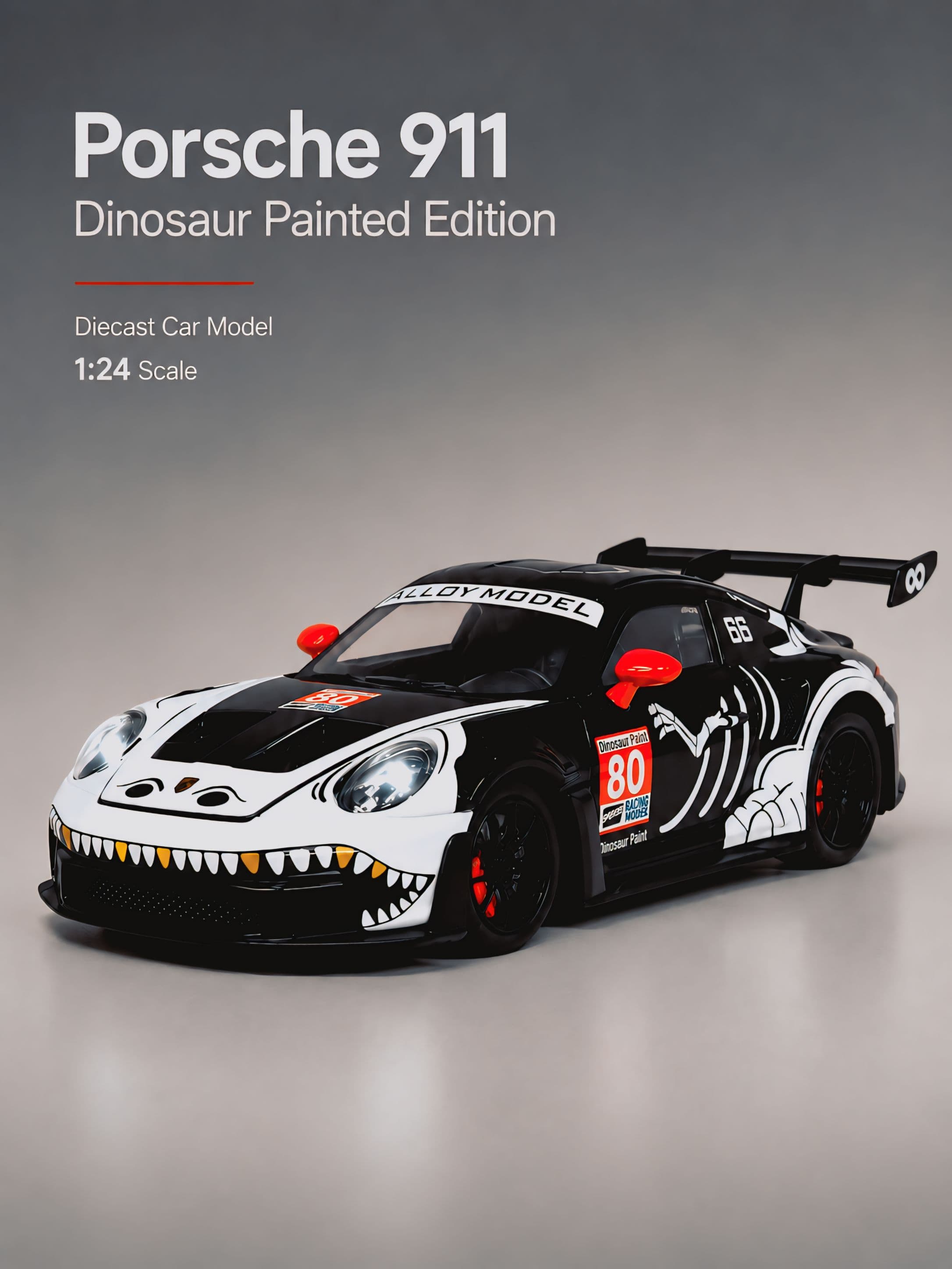 Porsche 911 Dianosour Painted Edition thumbnail 3