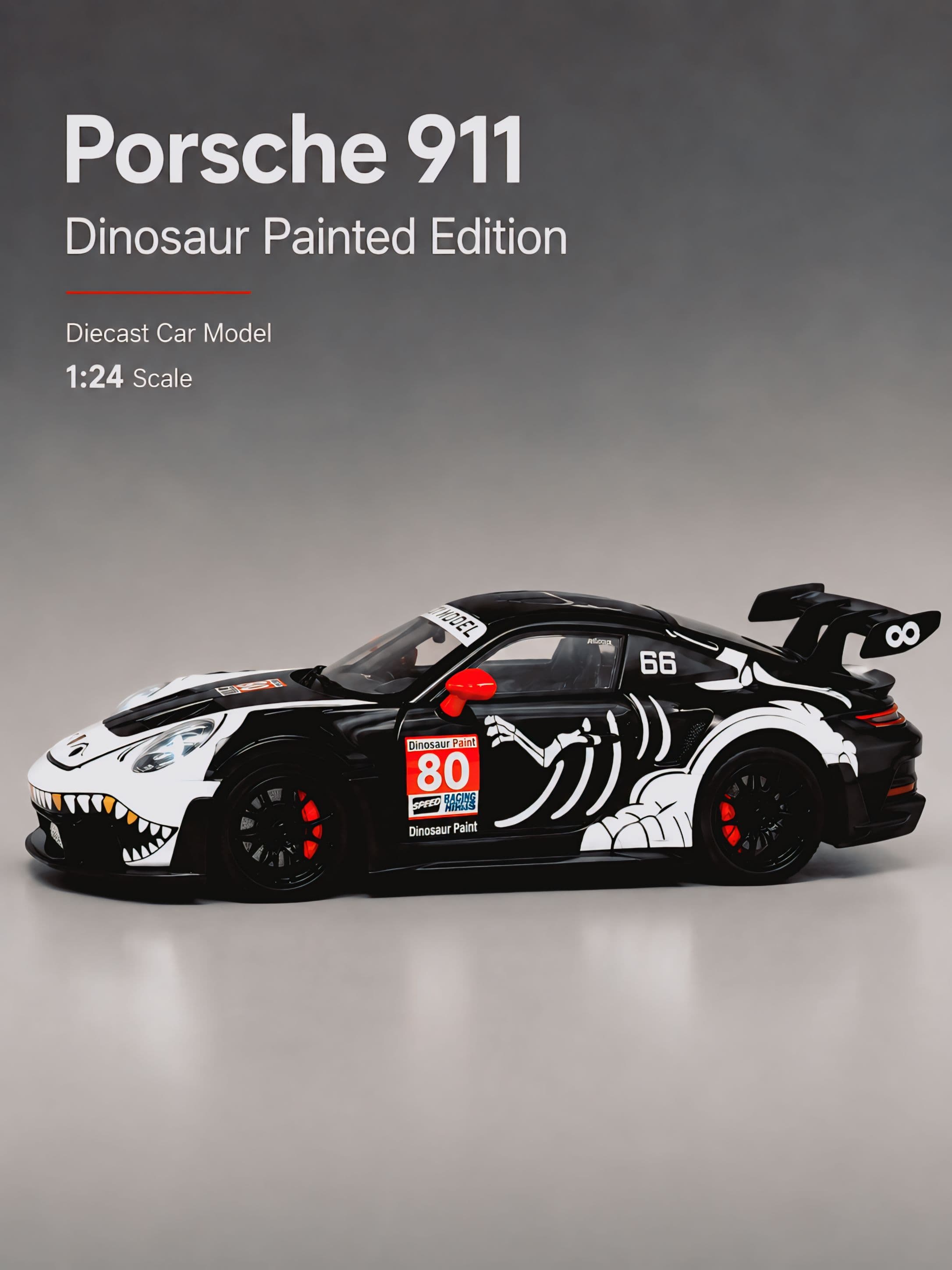Porsche 911 Dianosour Painted Edition thumbnail 5