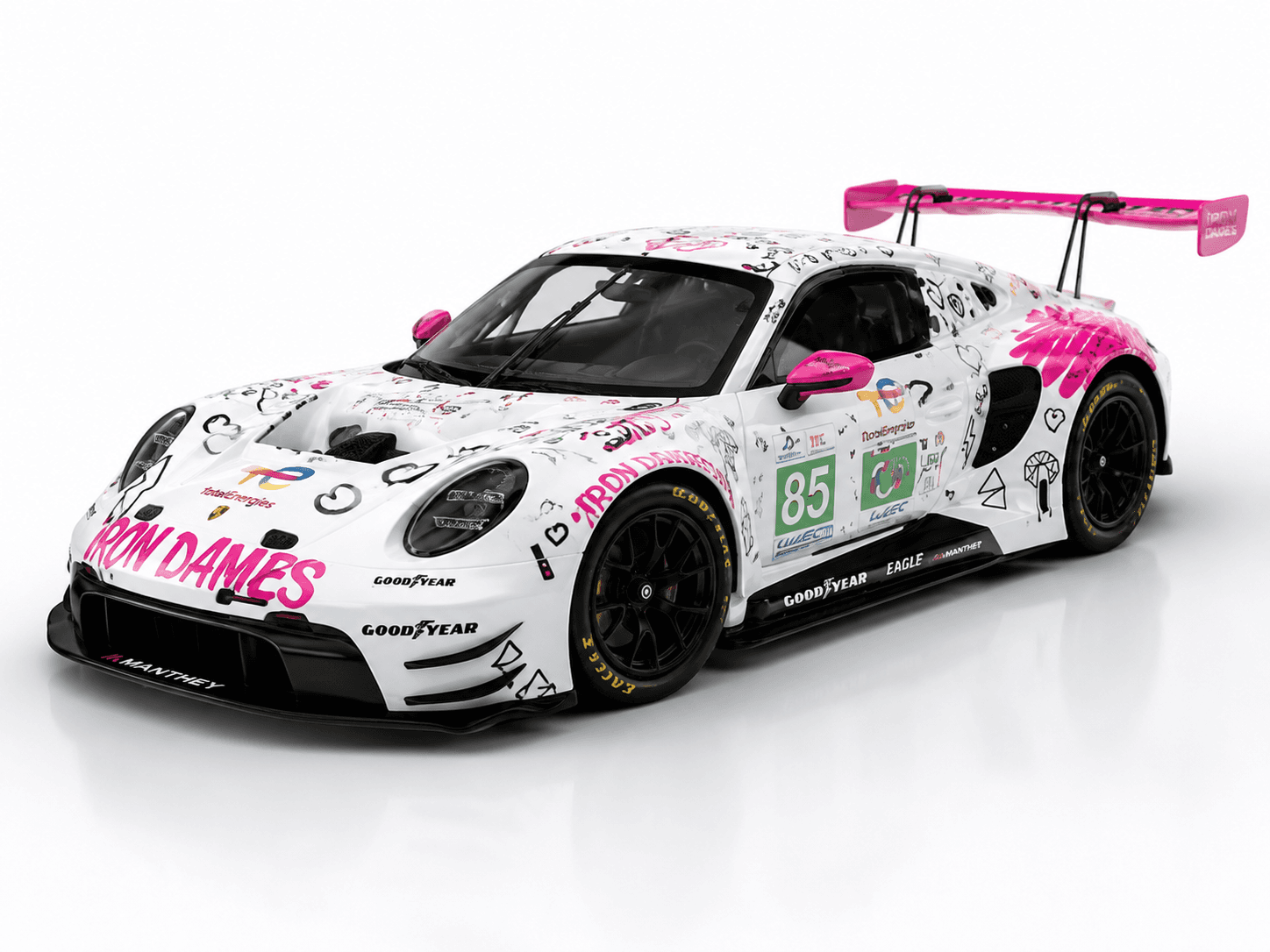 Porsche 911 GT3 R Lady Almost Gone Alloy Car