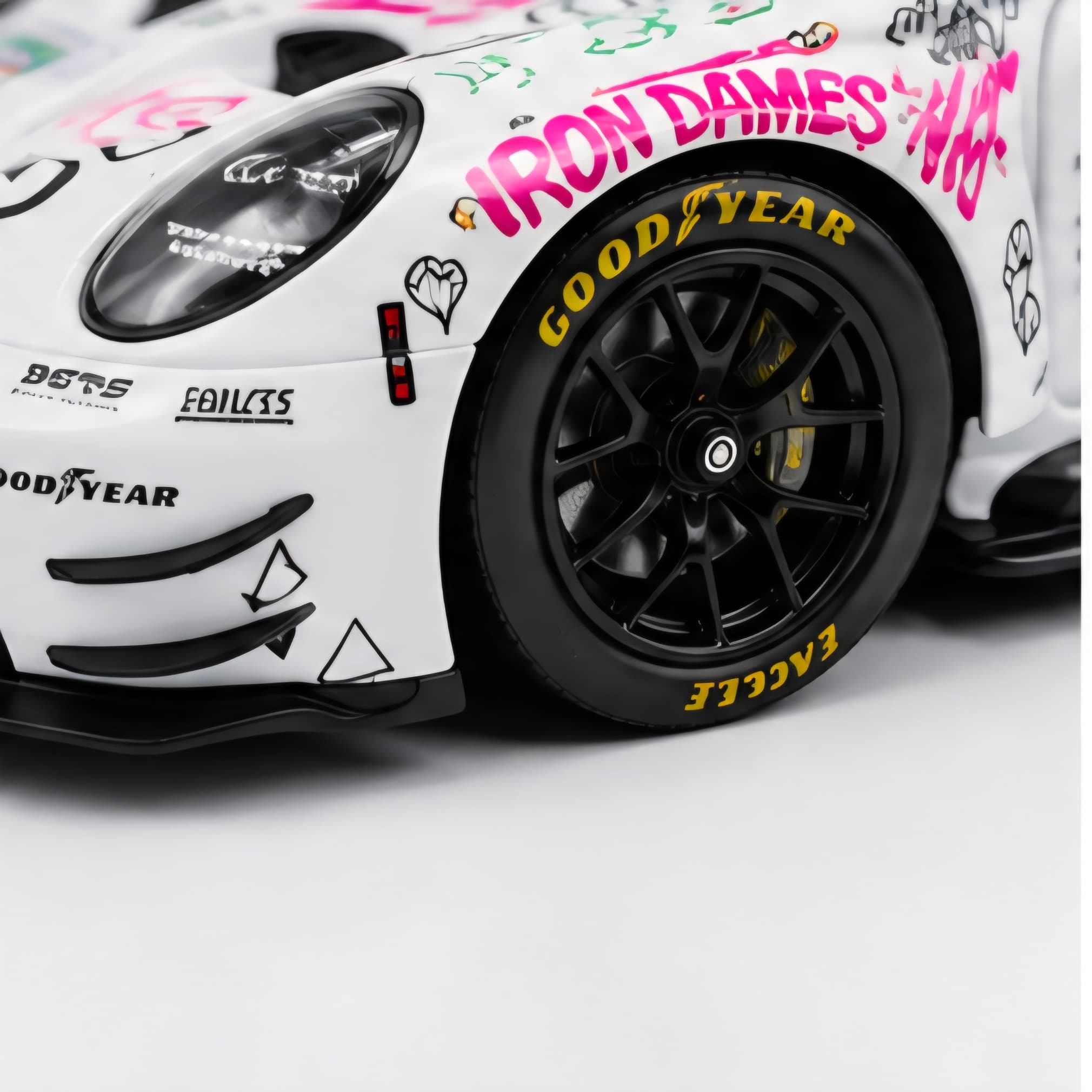 Porsche 911 GT3 R Lady Almost Gone Alloy Car thumbnail 5