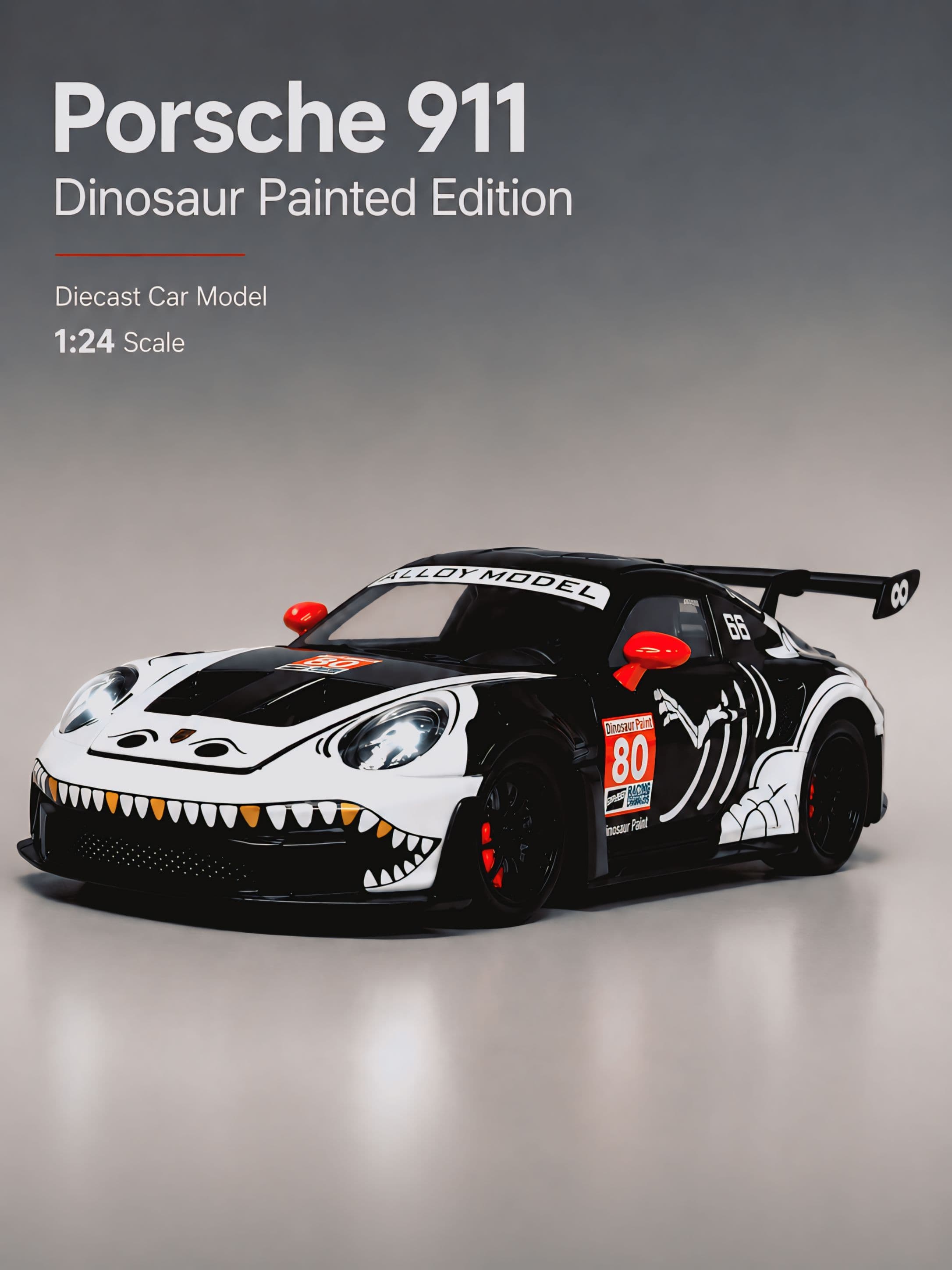 Porsche 911 Dianosour Painted Edition thumbnail 2