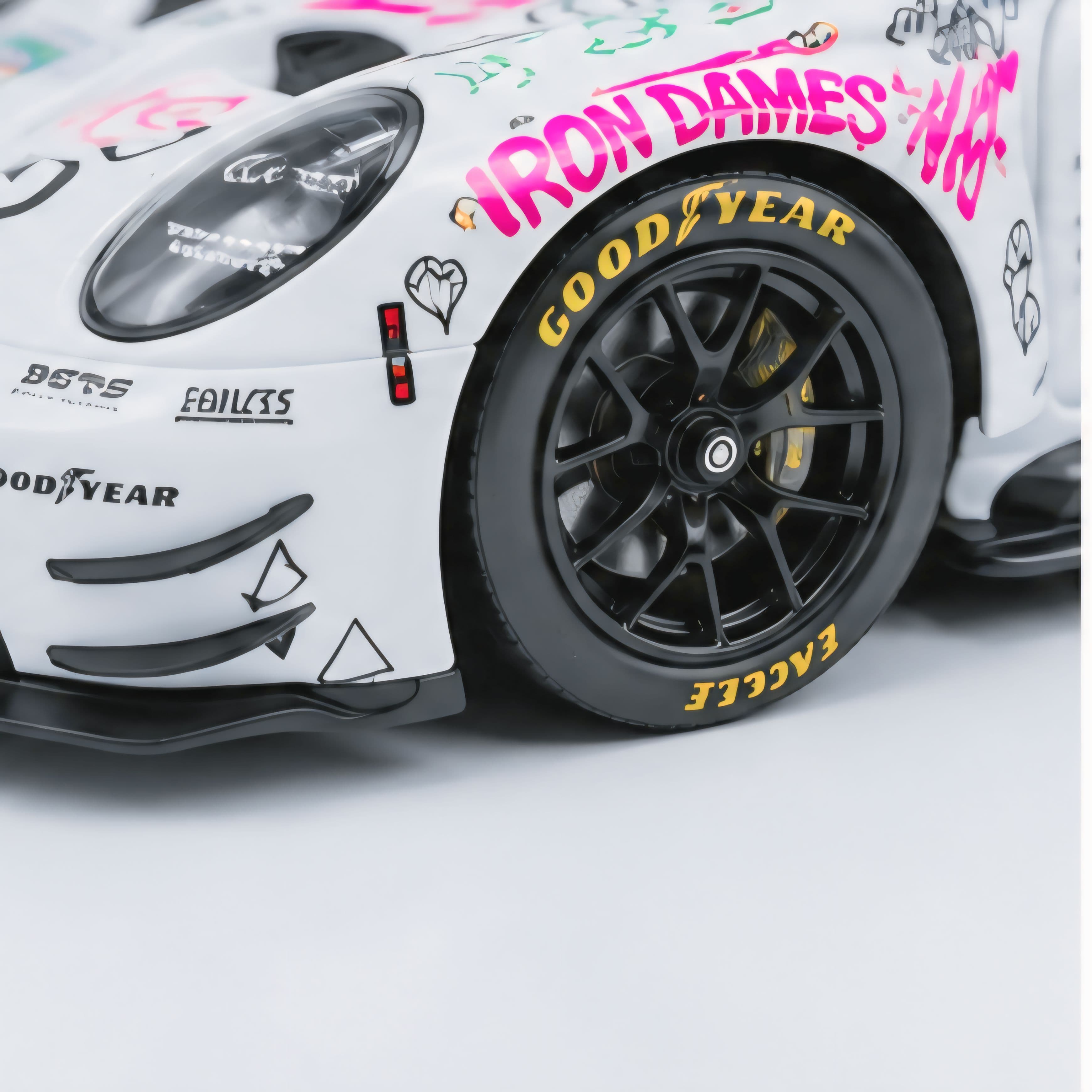 Porsche 911 GT3 R Lady Almost Gone Alloy Car thumbnail 6
