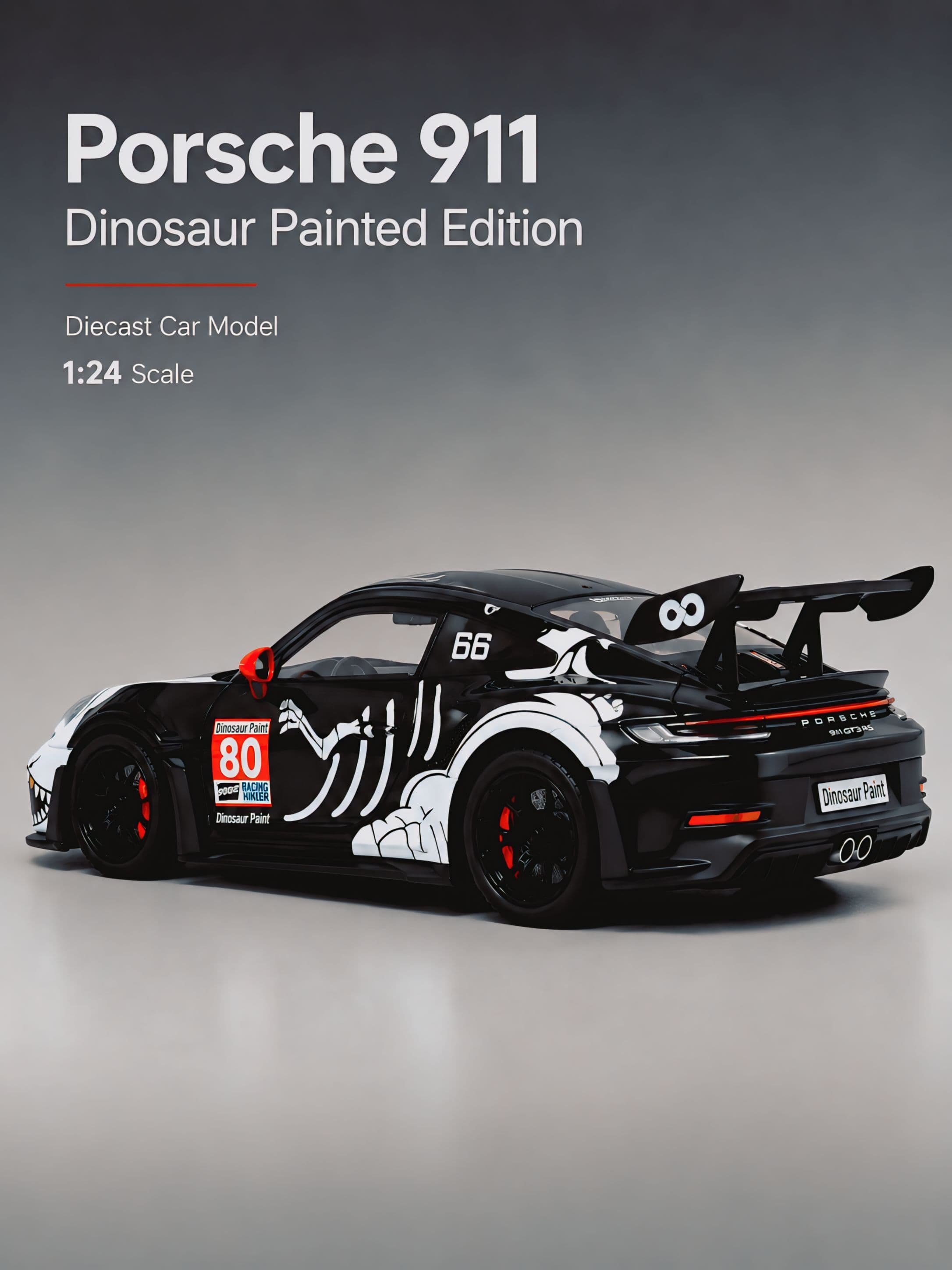 Porsche 911 Dianosour Painted Edition thumbnail 6