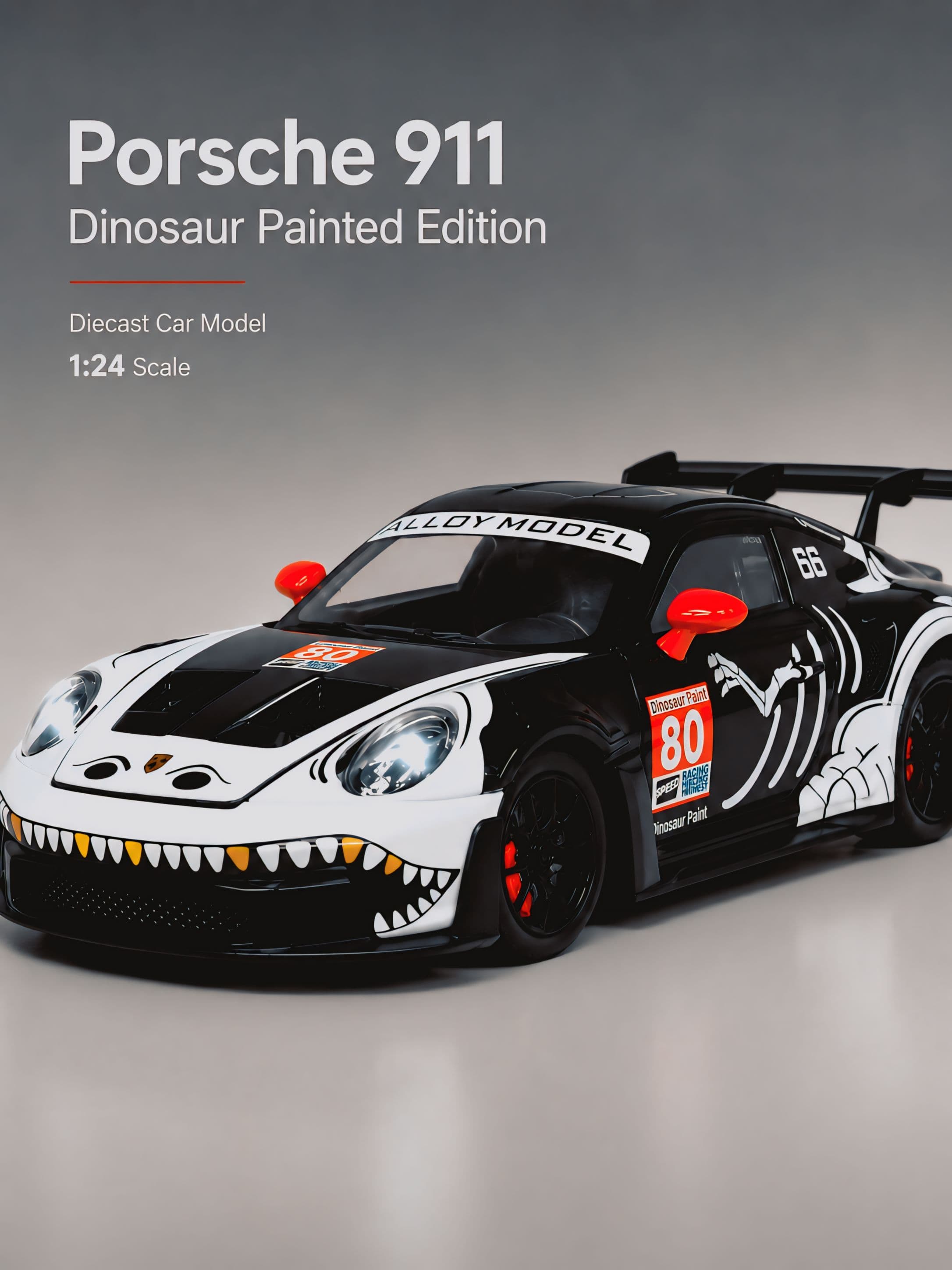 Porsche 911 Dianosour Painted Edition thumbnail 4